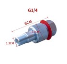 1 4  Hydraulic Ram Coupler 4 And 10 Ton Porta Power Male And Female Side Fitting