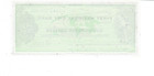 Vintage Uncashed Traveler s Check - First National City Bank Pre-citicorp   100