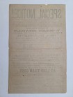 1878 Antique Special Notice Northfield Vt C Denny   Co Woolen Shawls Dry Goods