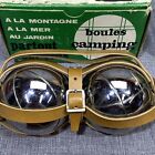Petanque Jeu De Boules Lawn Bowling Ball Game Set   Box Metal Vintage French