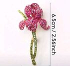 Flower Pin Brooch Iris Pink Spring Fashion Jewelry Fast Free Ship 2 6 Inch