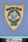 Orleans Levee Board Police  old Vintage  Louisiana Shoulder Patch Cheesecloth 1m