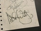 Dale Earnhardt  Michael Waltrip Richard Childress Nascar Signed Autograph Paper