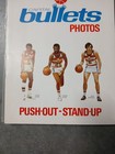 1973 74 Capital Bullets Photos push-out Stand-ups Complete Set Of  12   