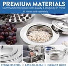 Bread Tray Premium Communion Trays For Churches   Communion Set   Communion P   