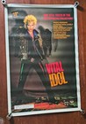 Billy Idol Vital Idol 36x24 Video Store Promo Poster 1980s Rock Music Mca
