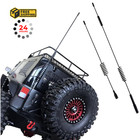 2 Sets Metal Rc Car Decorative Antenna For 1 10 Trx-4 Trx4 Ford Bronco Black