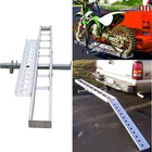 Motoproducts Aluminum Motorcycle Dirt Bike Carrier Trailer Hauler 2  Hitch Rack