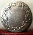 1927 Rare French Silver Medal 50mm Culinary Academy Award