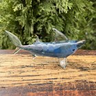 Glass Shark Sculpture - Handcrafted Shark Statue - Shark Figurine - Unique Shark