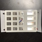 Diebold 49-200107-000e Atm Keypad Replacement Button Decal Template Slovenia Nos