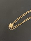 12k Gold Filled 18 5    6g Gf 9 4mm Floral Solid 10k Charm Slide Victorian Artdeco