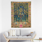 William Morris Tree Of Life Tapestry Wall Hangingmedieval Classic Vintage Flowe