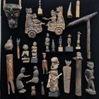 Rare Asmat Dani War Trumpet 24  Papua New Guinea Head Hunter Art Museum Worthy