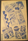 Myrna Loy cary Grant   wings In The Dark  Orig 1935 Movie Pressbook