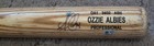 Ozzie Albies Atlanta Braves Signed Game Used Baseball Bat Photomatch Mlb Holo