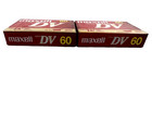 Maxell Mini Dv Digital Video Cassette 60 Minute Tape 2 Pack