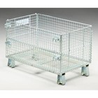 Nashville Wire Jr1 Collapsible Bulk Container 5 Cu Ft Volume Cap   20 In L  32