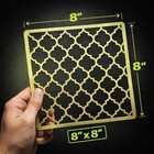 Lime Line Ornamental Stencil Set     9 Piece Reusable Stencils For Custom Designs