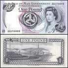 Isle Of Man 1 Pound  2009 Nd  P-40c  Unc X 100 Pcs Bundle Pack