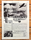 Spartan School Of Aeronautics Tulsa Ok Vintage Print Ad 1941