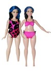 Sewing Pattern Designed To Fit Curvy  Fashion Fashionista Doll Clothes Swimsuits