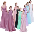 Womens Chiffon Formal Dress Evening Party Prom Gown Bridesmaid Long Dress
