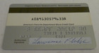 Sears Credit Charge Card - Signed Vintage Expired Collectible A
