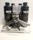 Upol 0820 Raptor Black Spray-on Truck Bed Liner Kit With Spray Gun  1 Gallon 