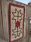 Navajo Rug Antique Native American Indian Blanket Jb Moore 1912 Valero Stars