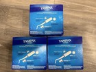 New Sealed 3 Boxes Bulk Lot  147 Ct   Tampax Pearl Tampons Jumbo Pack 150 Total