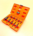 10 Pc Altin Cobalt M42 Quad Flute Step Drill Bit Set Drill Hog Lifetime Warranty