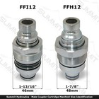 Bobcat 7246799 Replacement Hydraulic Male Flat Face Quick Coupler Skid Steer