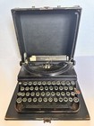 1933s Remington Portable Model 5 - Antique Typewriter With Case Vintage Antique