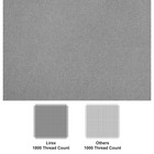 1 Pcs Flat Sheet Full Size Soft Brushed 1800 Microfiber Pale Grey Bedding