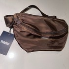 Foldie Unisex Brown Fanny Pack With Ajustable Waist Strap