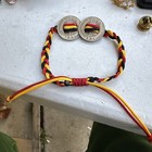 1951 Honolulu Rapid Transit Co  Hula Girl  2 Token  Bracelet Anacs Ms 67 Rare