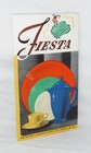 1937 Fiesta Ware Original Pamphlet Catalog Price List Homer Laughlin China Co
