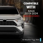 Tpe Mats For Toyota Rav4 2019 2024 Hybrid 1st 2nd Row All Weather Cargo Liners