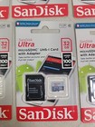 Lot Of 10 Sandisk 32gb Ultra Micro Sdhc Uhs-i Card Adapter Class 10 Memory Card 