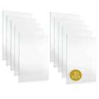 10 Sheets Of Non-glare Uv-resistant Frame-grade Acrylic Replacement For 12x18