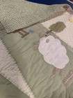 Pottery Barn Kids Counting Sheep Quilt And Pillow Baby Crib Set Excellent