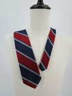 Nautica Men s Tie Red Striped 58  Long 3 5  Wide Classic Necktie Formal Neckwear