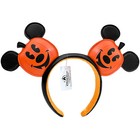 Disney Parks Minnie Ears Pumpkin Jack O  Lantern Halloween Party Headband Us