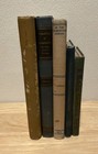Lot Of 5 Antique Vintage Hardcover Books Religious Theology Beautiful 0314