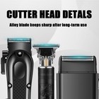 Multi Function Men Hair Clipper Trimmer   Foil Shaver Kit