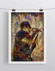 Trent Reznor Nin Tribute 24x36in Poster Nine Inch Nails Artwork Free Shipping