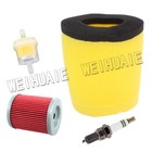 Air Oil Filter   Spark Plug For Suzuki Quadrunner 250 2x4   4x4   King Quad 300