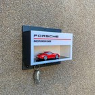 Porsche Motorsport Wall Key Hook Rack - Scale Model Car Display Case