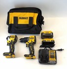 Dewalt Atomic 20v Max Impact Driver  Hammer Drill 5ah   2ah Batteries Dck200d1p1